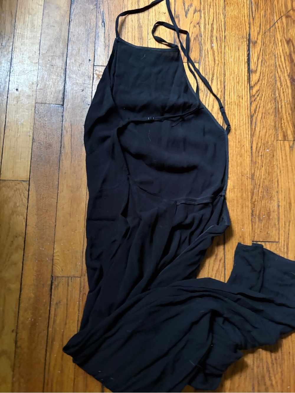 Reformation Jumpsuit with Open Back in Black